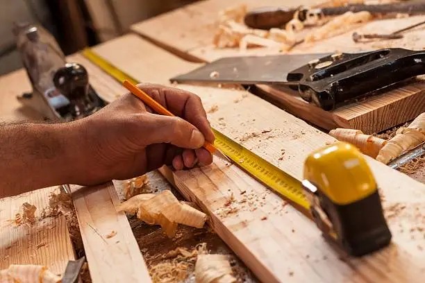 Measuring and marking wood for precise work